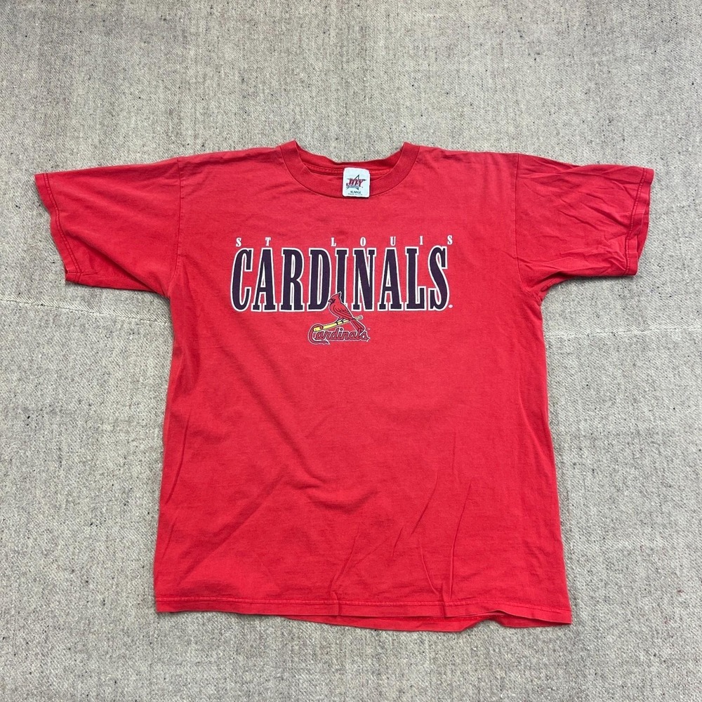 Vintage‎ St Louis Cardinals Shirt Mens XL Red 1990s Mark McGwire MLB
